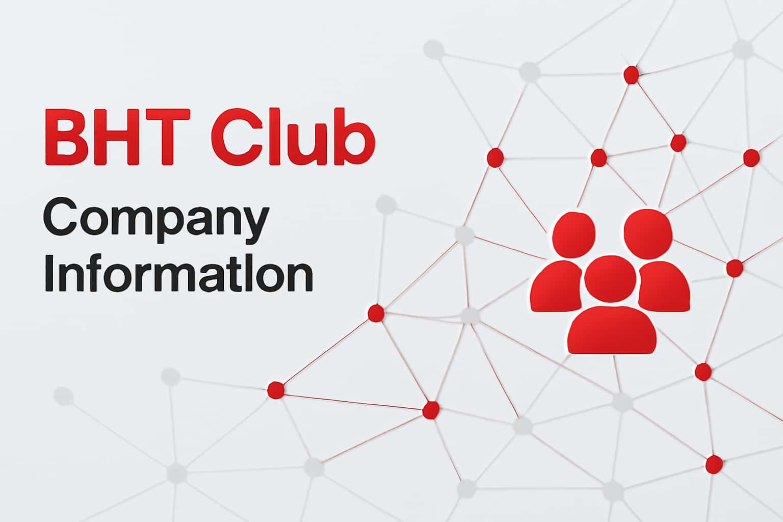 BHT Club Company Information Interface