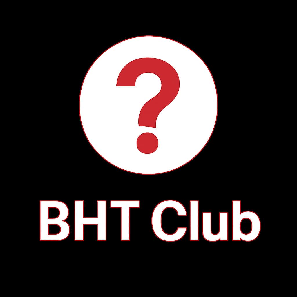 Icon representing common security questions for BHT Club.
