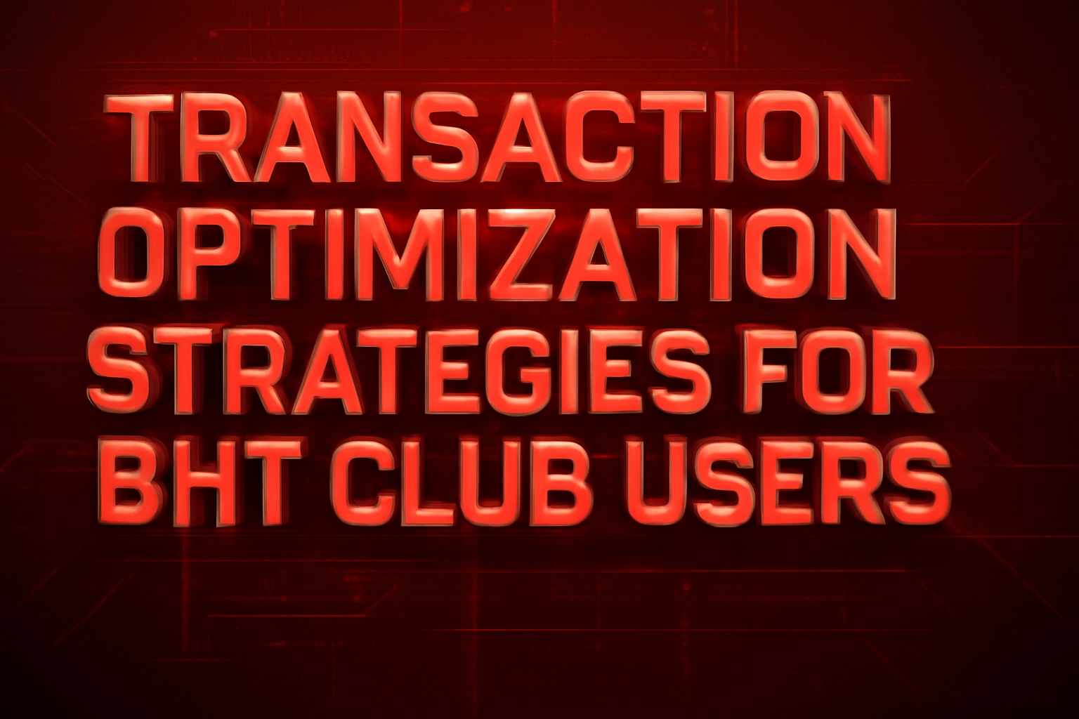 A professional representation of access restrictions for BHT Club.