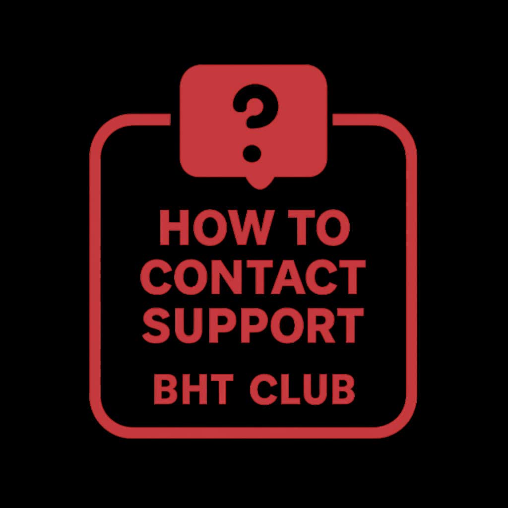 An icon illustrating BHT Club support options.
