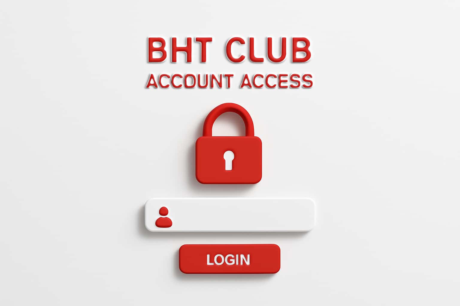 BHT Club Account Access Interface