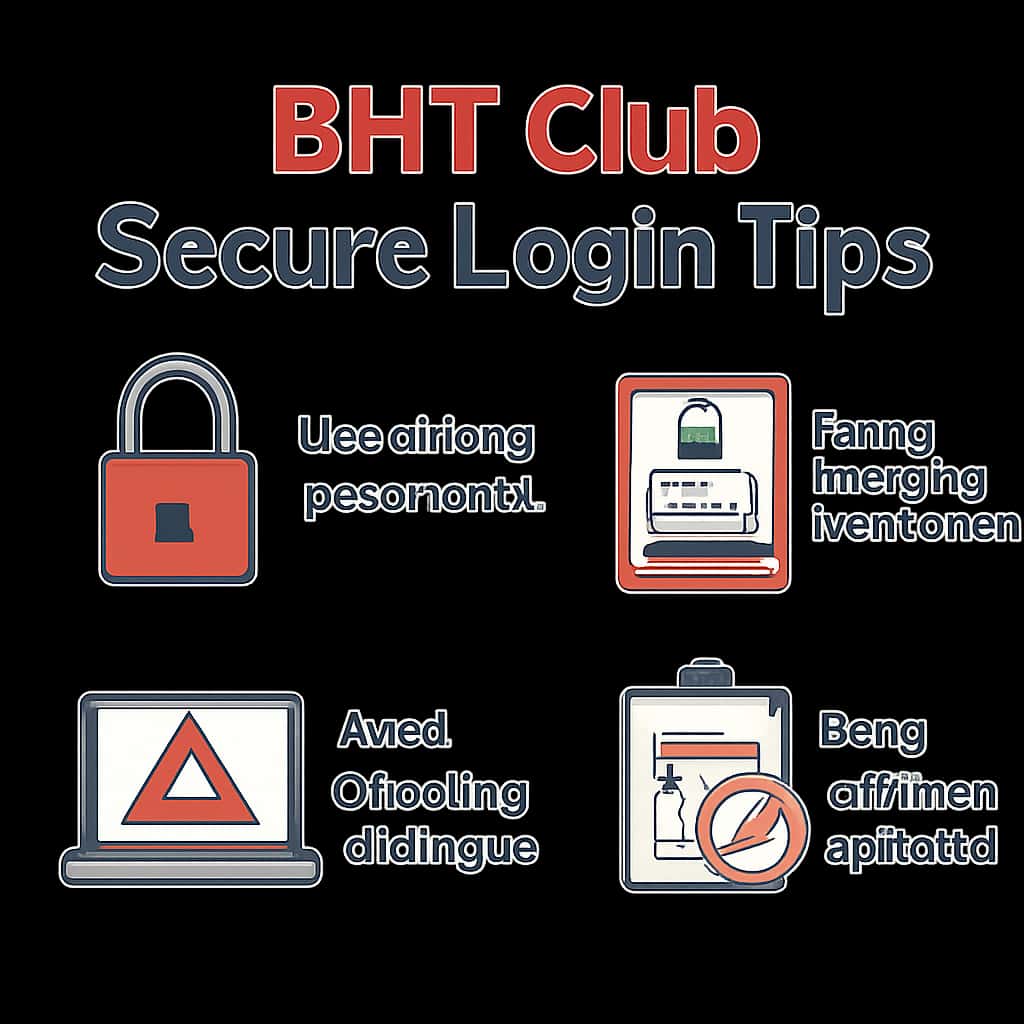 An educational diagram related to Secure BHT Club Login Tips.