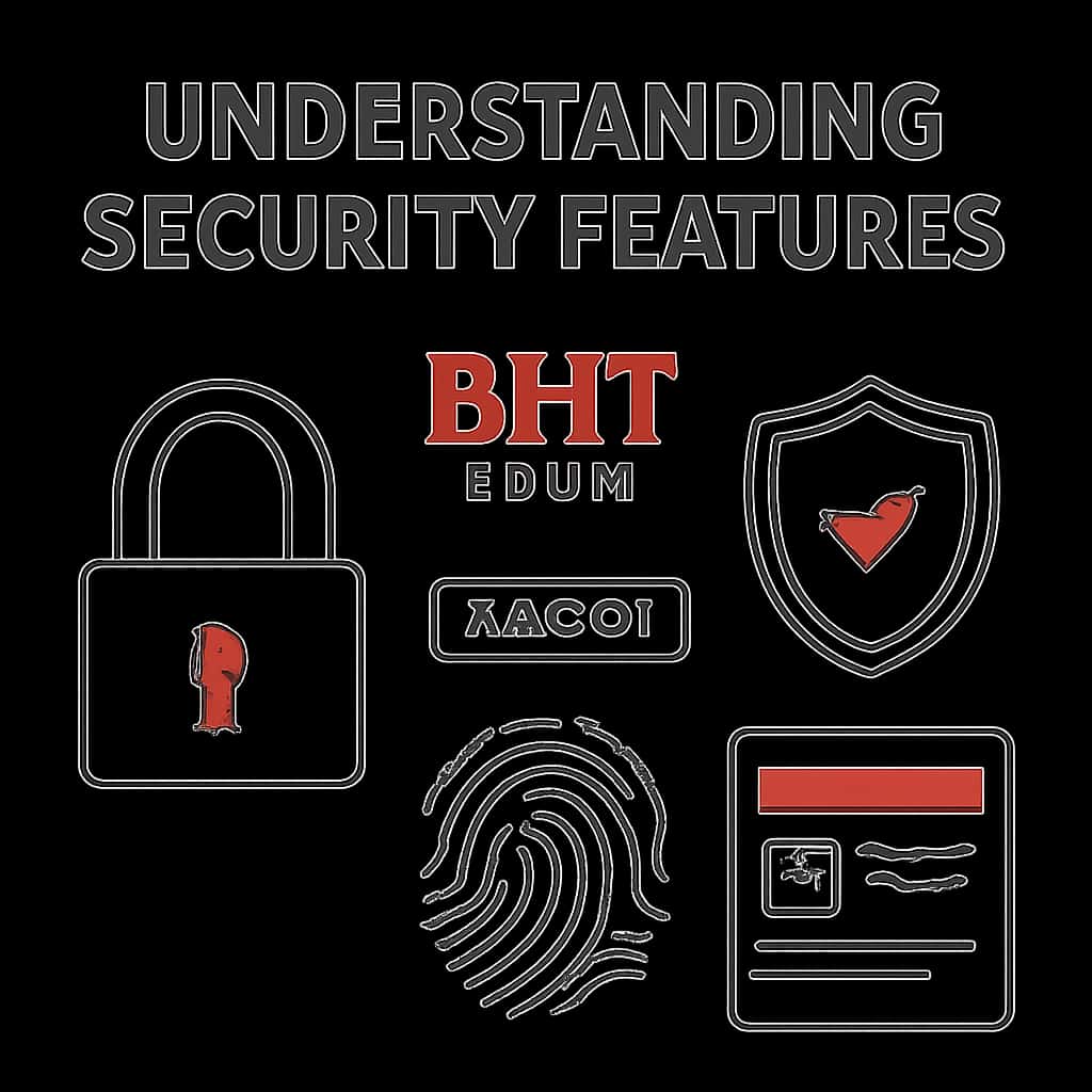 Illustration depicting the security features of BHT Club.