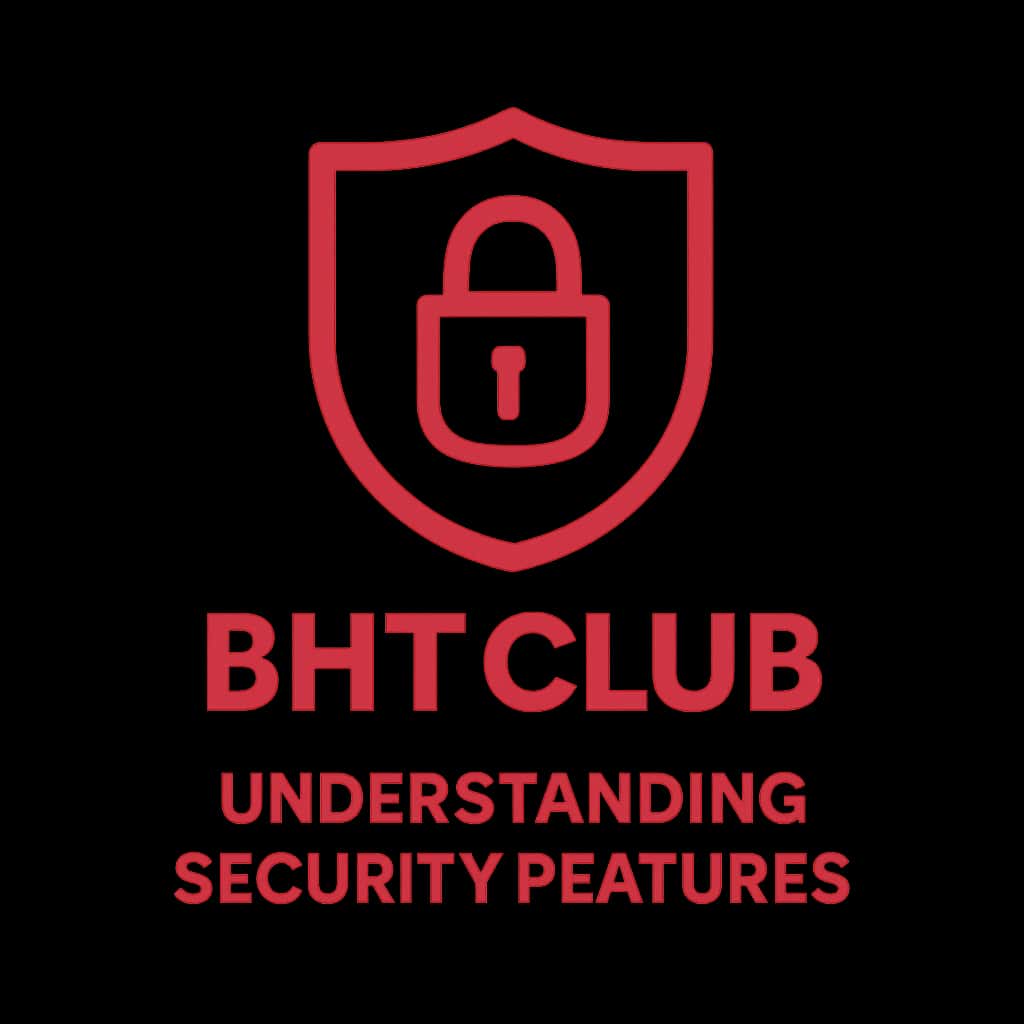 An icon symbolizing security features for BHT Club.